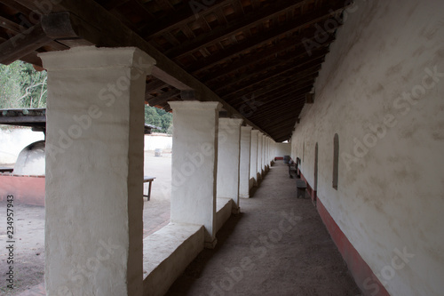 Empty Ancient Corridor