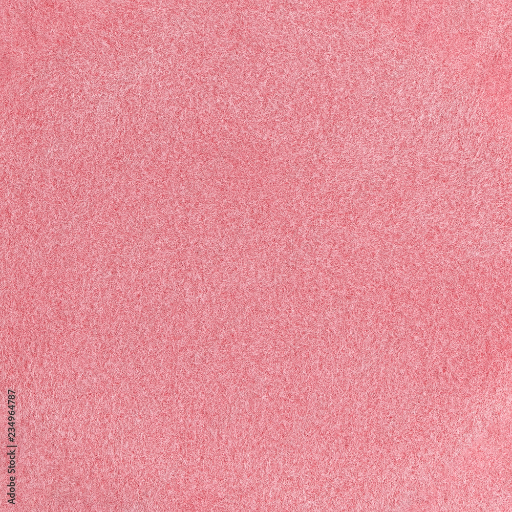Fototapeta premium Red sponge texture background, close up view of a cosmetic sponge or pad for facial make up