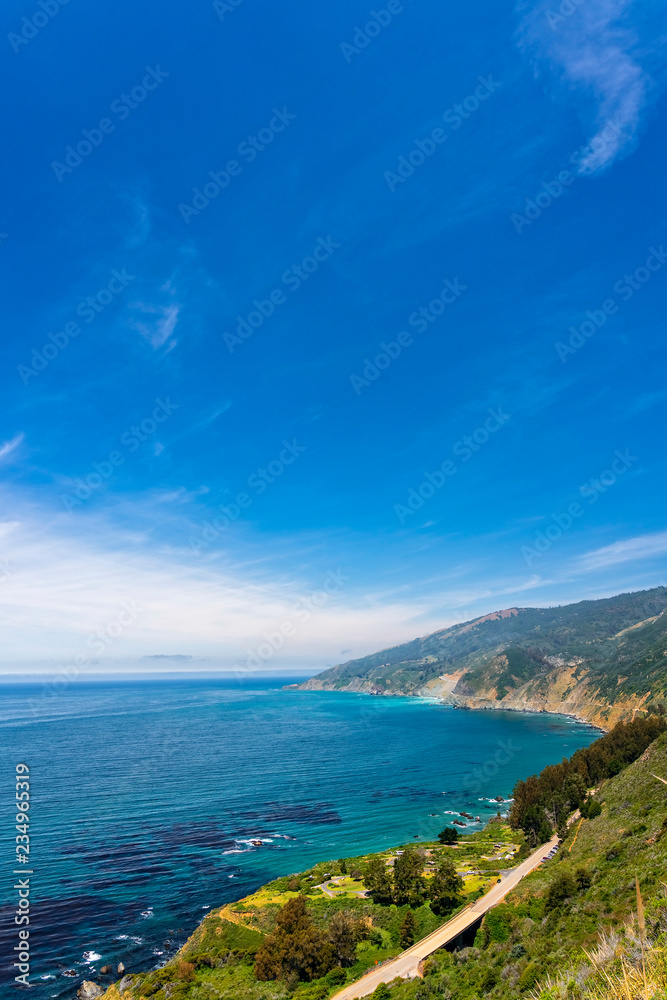 Lazy Afternoon above Highway 1, Big Sur, CA