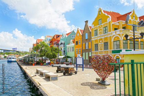 Obraz na plátne Willemstad, Curacao, Netherlands Antilles