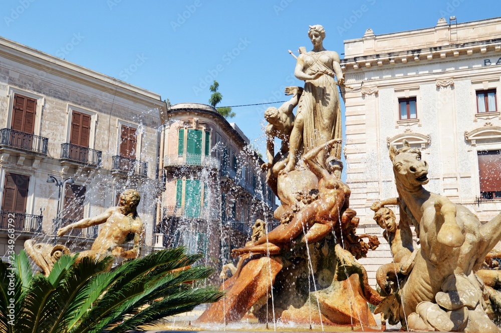 Fountain of Diana, Syracuse (Italy)