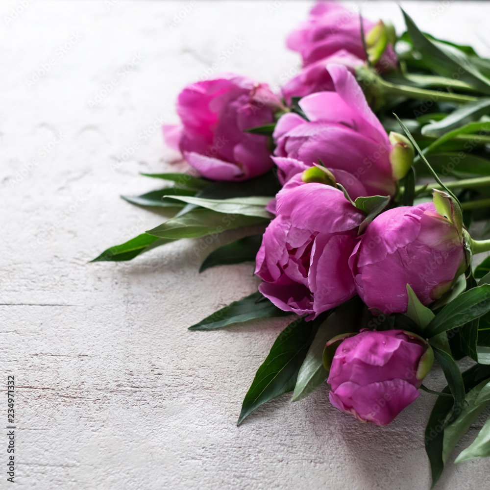 Beautiful bouquet of peonies Beautiful bouquet of peonies