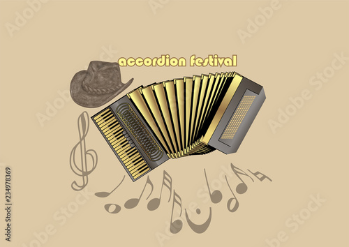 accordion festival template