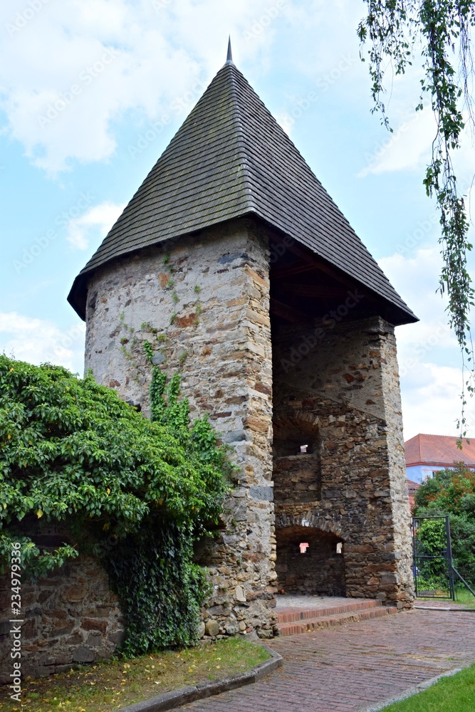 Fototapeta premium old tower of castle