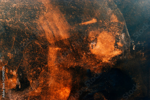abstract grunge background. burned surface