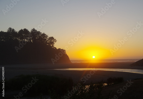 Sunset at Oregon Coast