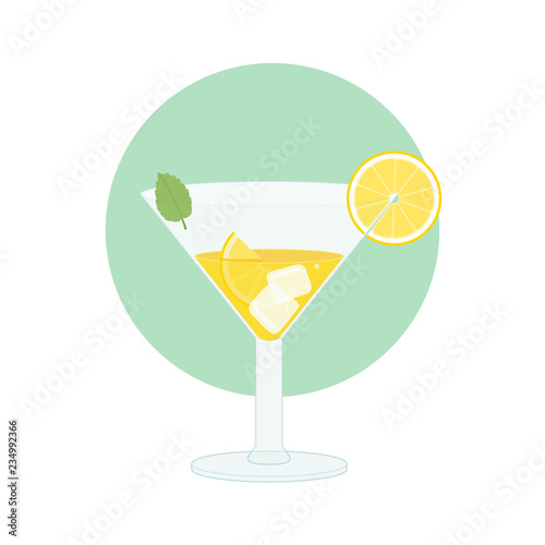 Fruchtcocktail Zitrone