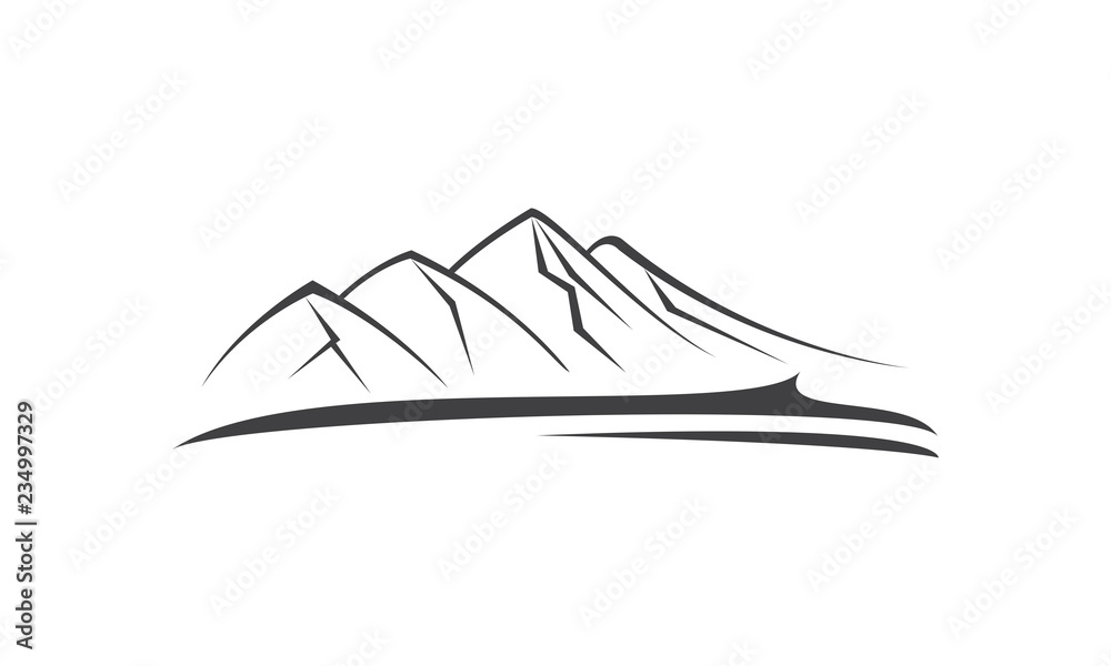 Fototapeta premium Canyon logo