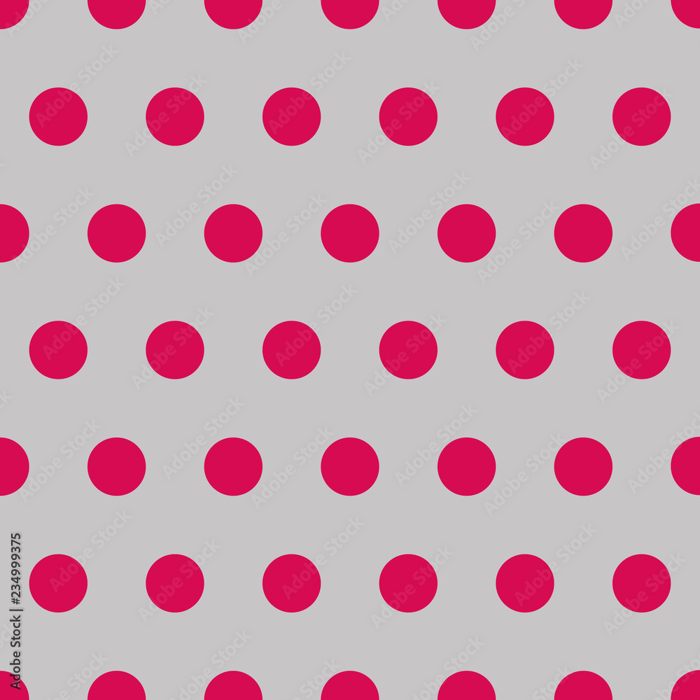 seamless background of red polka dots on silver gray seamless background of red polka dots on silver gray