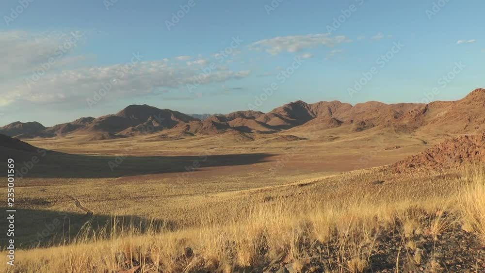 The sand dunes of Namibia.