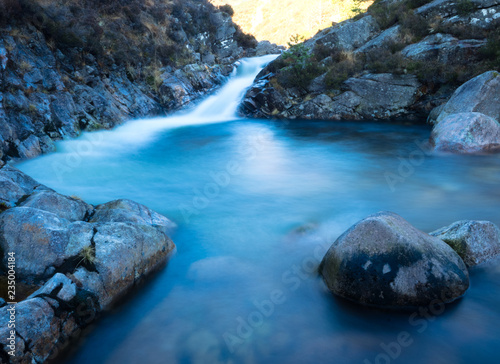 Small Waterfall in the central Cairngorms 