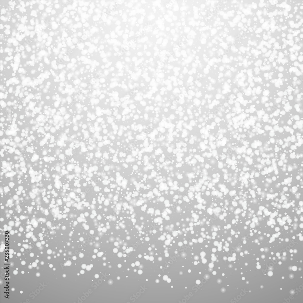 Amazing falling snow Christmas background. Subtle Amazing falling snow Christmas background. Subtle