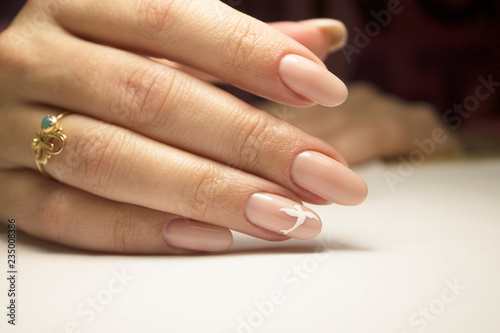 Beautiful manicure design