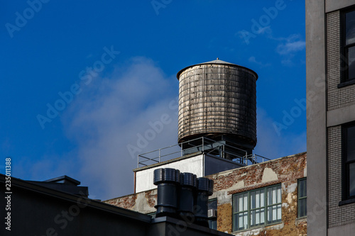 New York, street, buildings, scene. Architecture. 