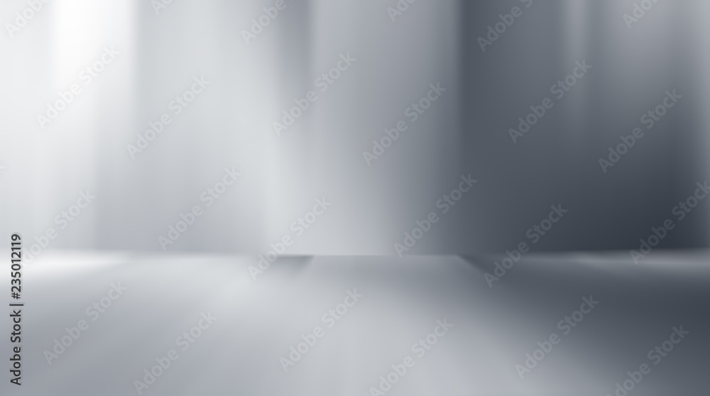 blank immense white and gray studio room with backdrop spotlight for display or montage your product. Dark tone. blank immense white and gray studio room with backdrop spotlight for display or montage your product. Dark tone.