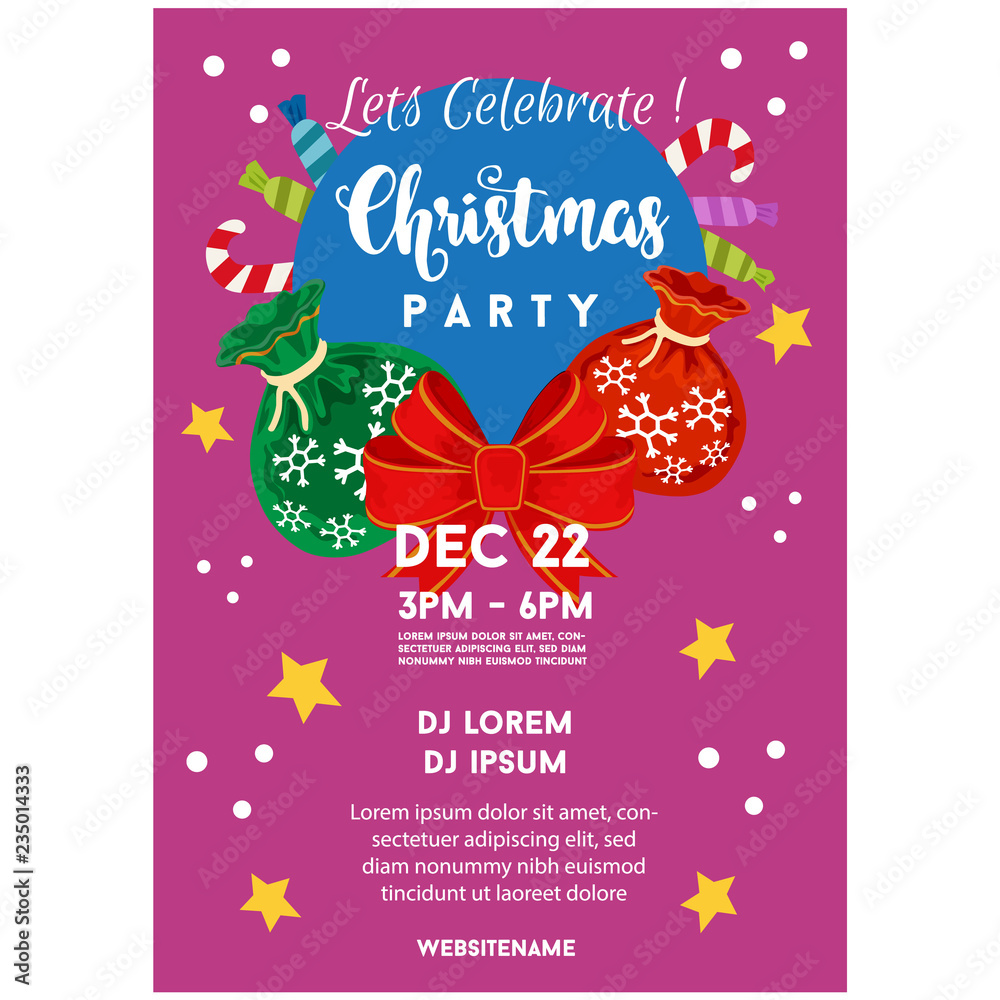 celebrate christmas party candy sack celebrate christmas party candy sack
