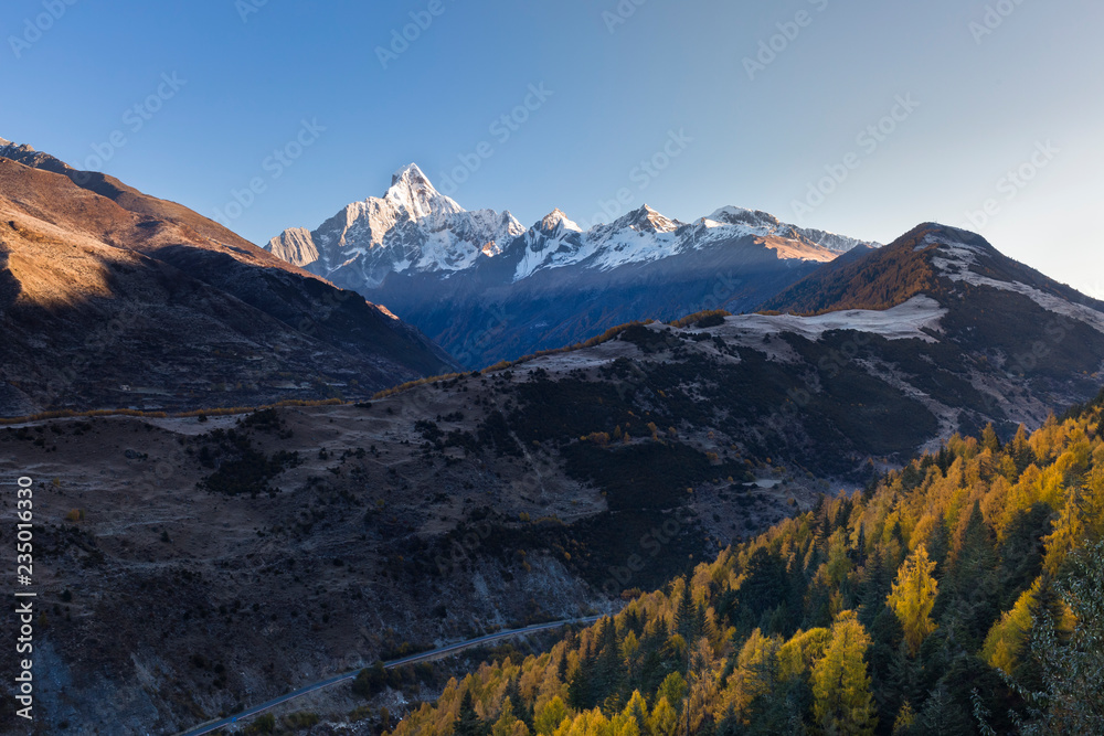 Mt Siguniang, four girls mountain, China