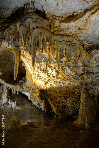 Lipa Cave ( Lipska pecina) in Cetinje, Montenegro, Kotor