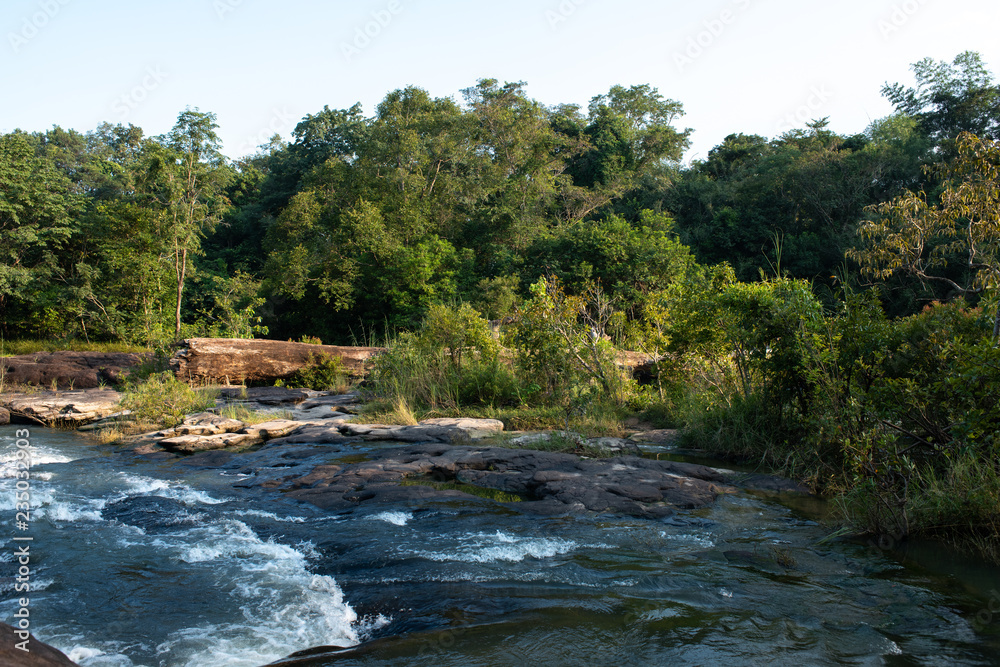 Huai Luang Waterfall at PhuChong – Na YOI National Park, Ubonratchathani Thailand Huai Luang Waterfall at PhuChong – Na YOI National Park, Ubonratchathani Thailand
