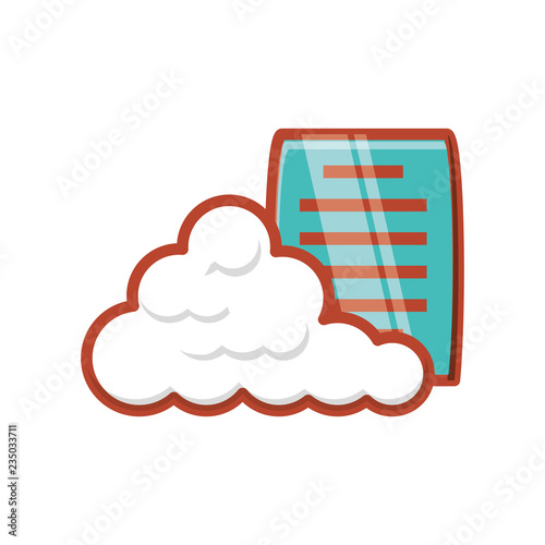 cloud computing server with document