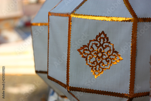 Lanna lantern in Loy Krathong festival