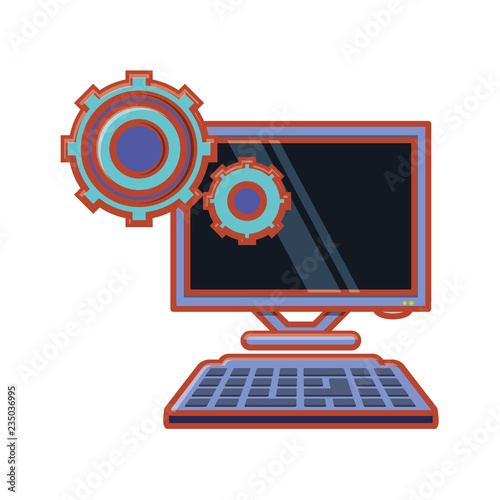 computer desktop configuration icon
