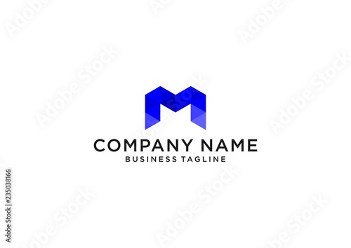 Free Download m hexagon logo - GFXLoad