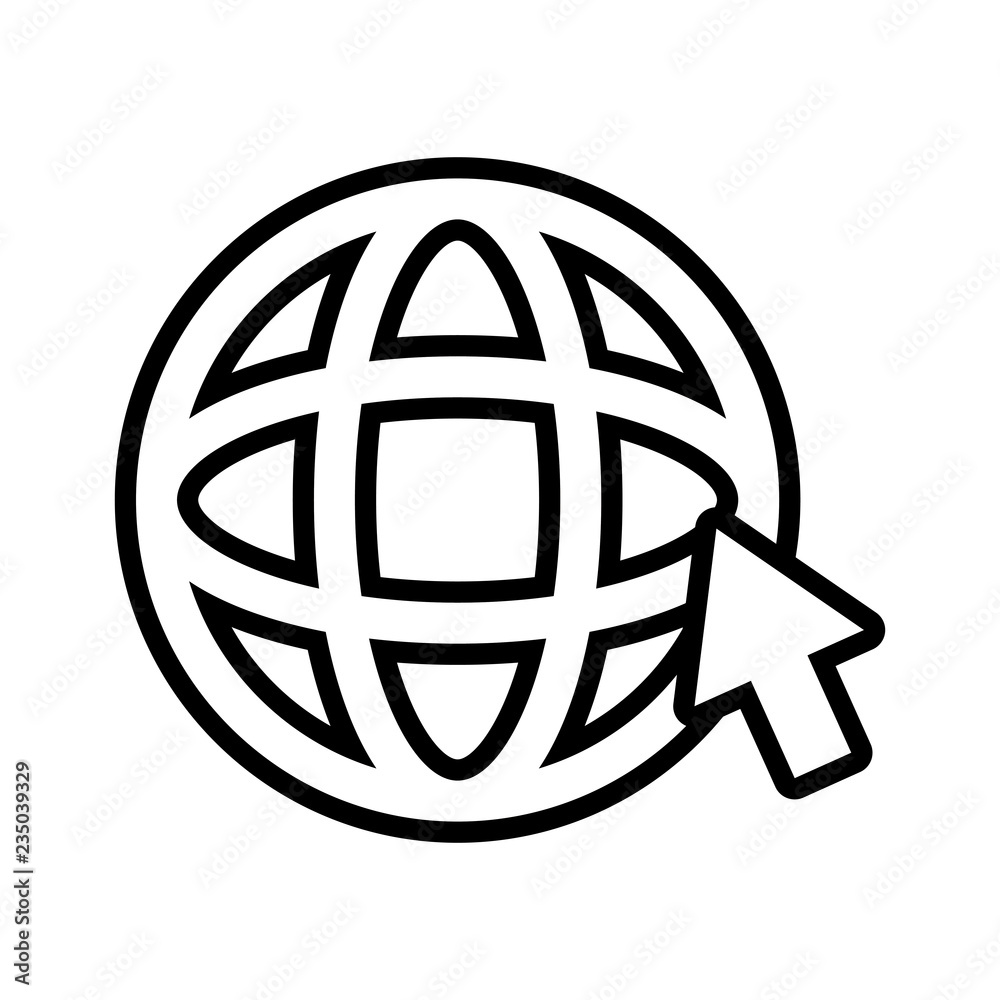 sphere planet browser icon sphere planet browser icon