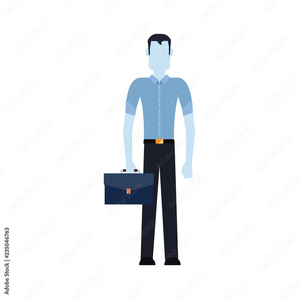 businessman with business briefcase businessman with business briefcase