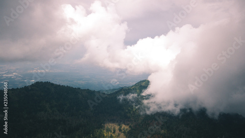 mountain peak rocks