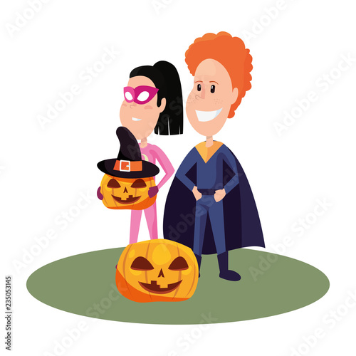 boy and girl halloween costumes
