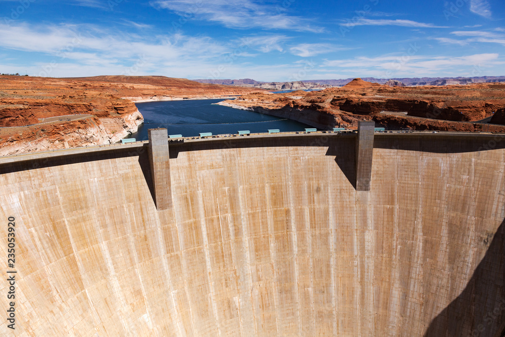 Glen Canyon Dam Northern Arizona