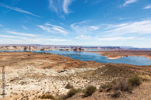 Lake Powell is popular holiday spot