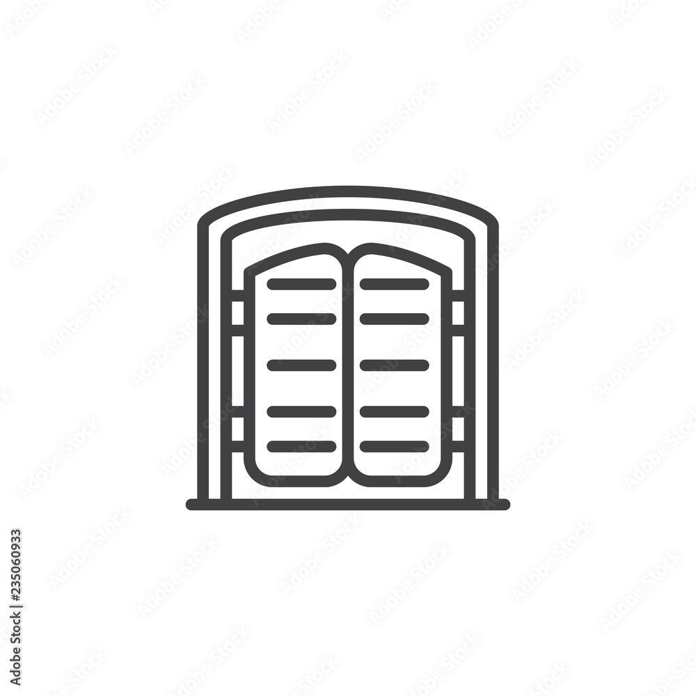 Saloon door outline icon. linear style sign for mobile concept and web design. Bar or Pub Gate simple line vector icon. Symbol, logo illustration. Pixel perfect vector graphics Saloon door outline icon. linear style sign for mobile concept and web design. Bar or Pub Gate simple line vector icon. Symbol, logo illustration. Pixel perfect vector graphics