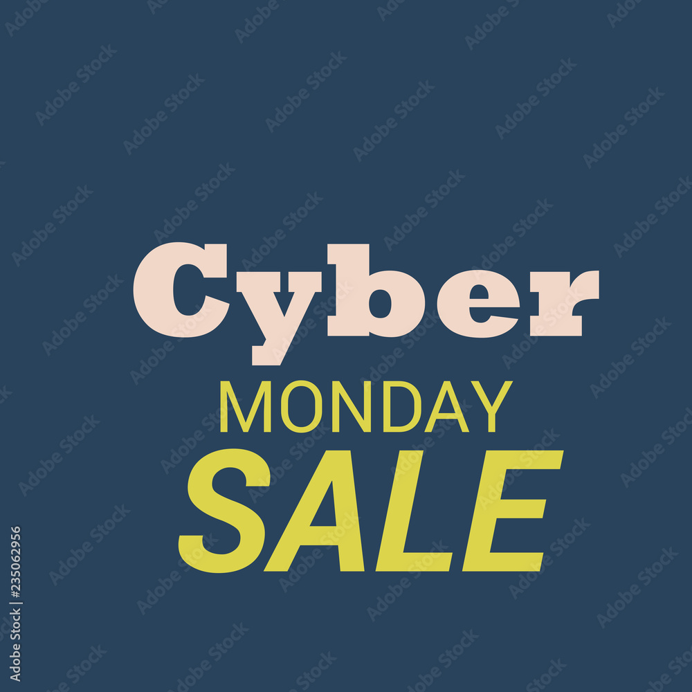 Cyber Monday Sale.