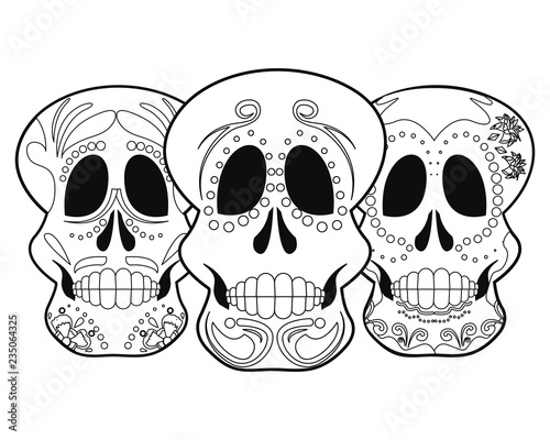 day of the dead concept