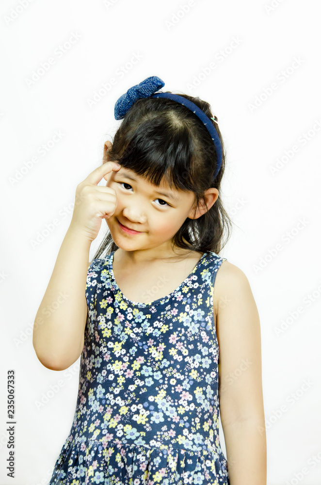 portrait of asian little girl portrait of asian little girl