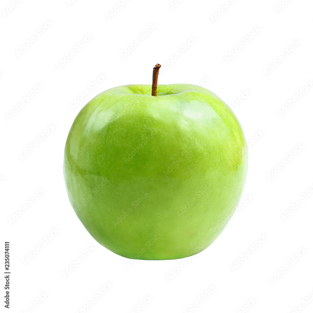 green apple granny smith on white isolated green apple granny smith on white isolated