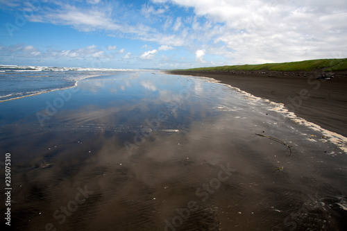 clouds over the sea