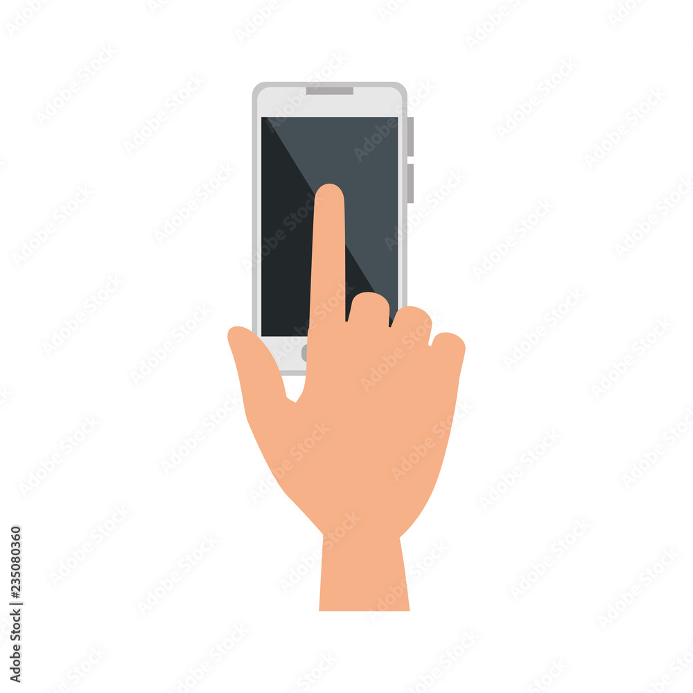 hand using smartphone device hand using smartphone device