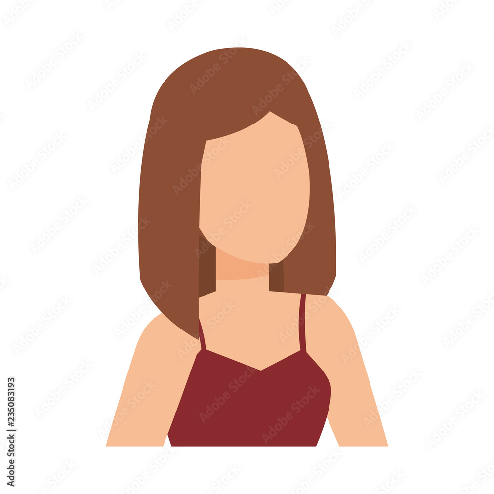 beautiful woman avatar character beautiful woman avatar character