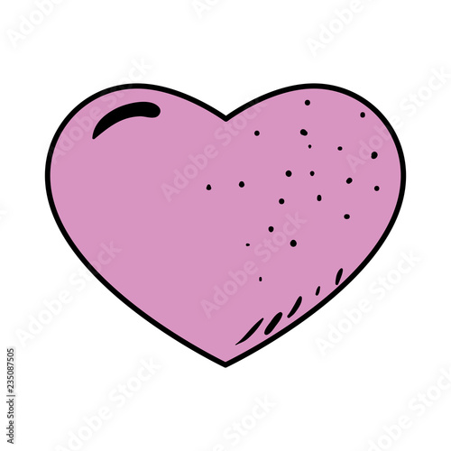 heart love isolated icon