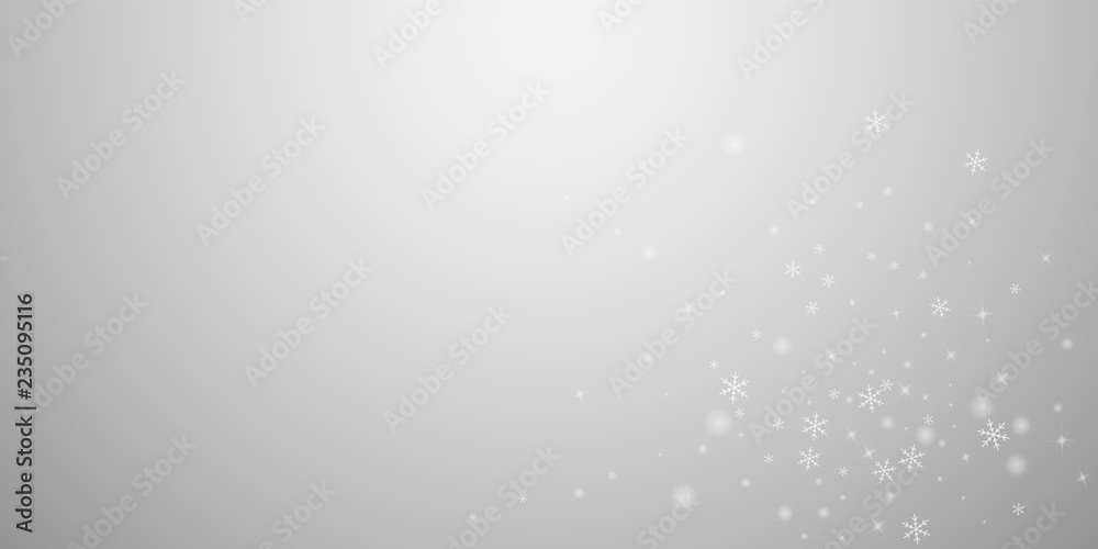 Sparse glowing snow Christmas background. Subtle f Sparse glowing snow Christmas background. Subtle f