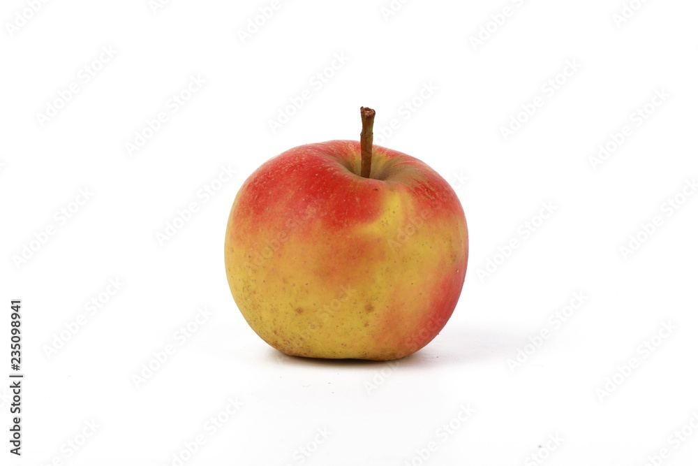 Fresh natural apple isolated on white - Fresh raw organic fruit. Fresh natural apple isolated on white - Fresh raw organic fruit.