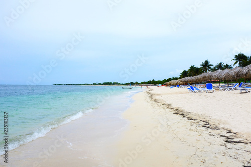 Playa Ancon beach in Trinidad  Cuba  Caribbean