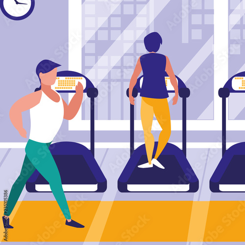 Treadmill machine design