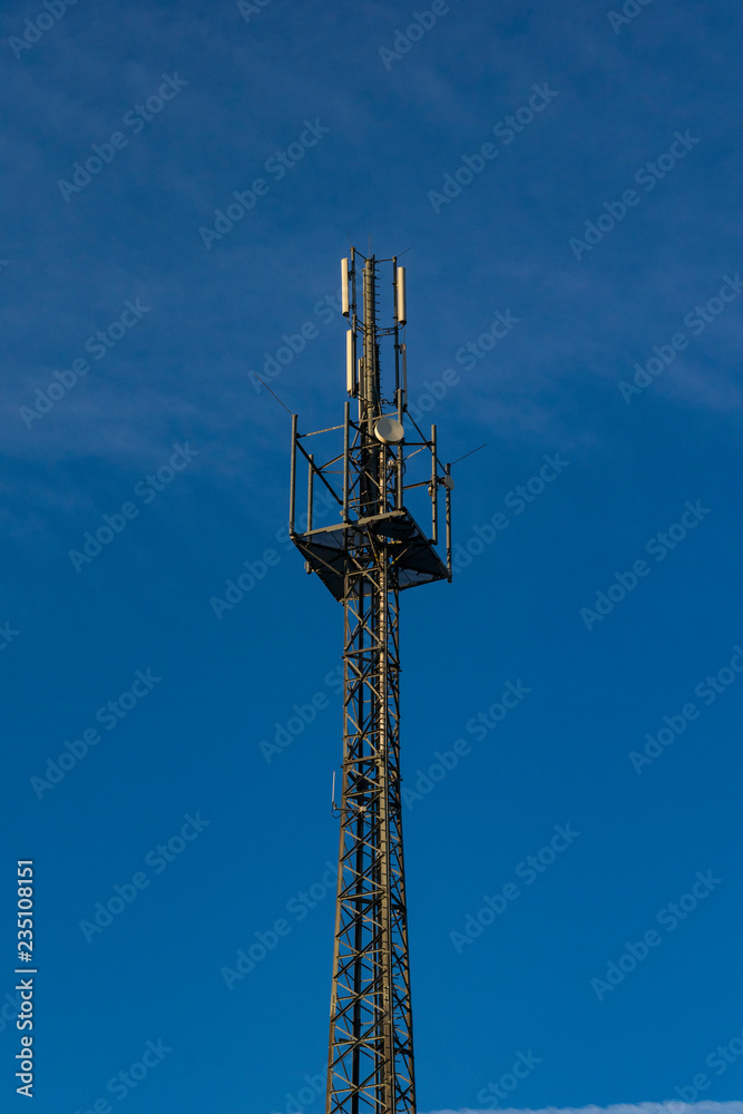 Funkturm mit 5 G Netz