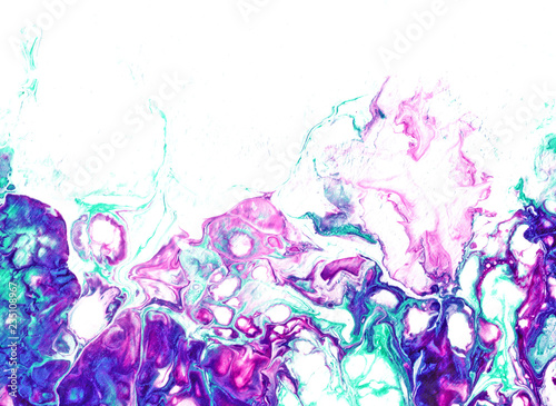 Texture. Fluid Art. Abstract colorful background, wallpaper, texture. Mixing colors. Modern Art. Marble texture, bark texture, a piece of stone, old plaster. Creates a Christmas mood.