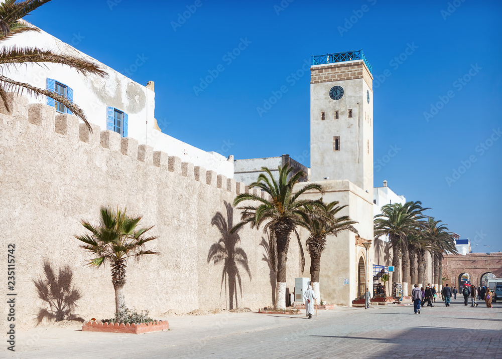 Wall medina in Essaouira, Morocco