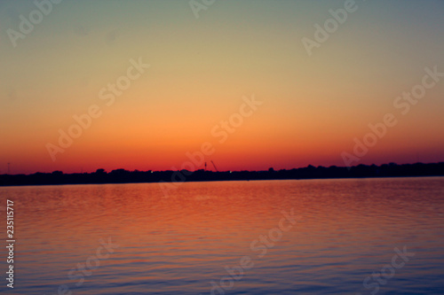 Sunset at the Lake